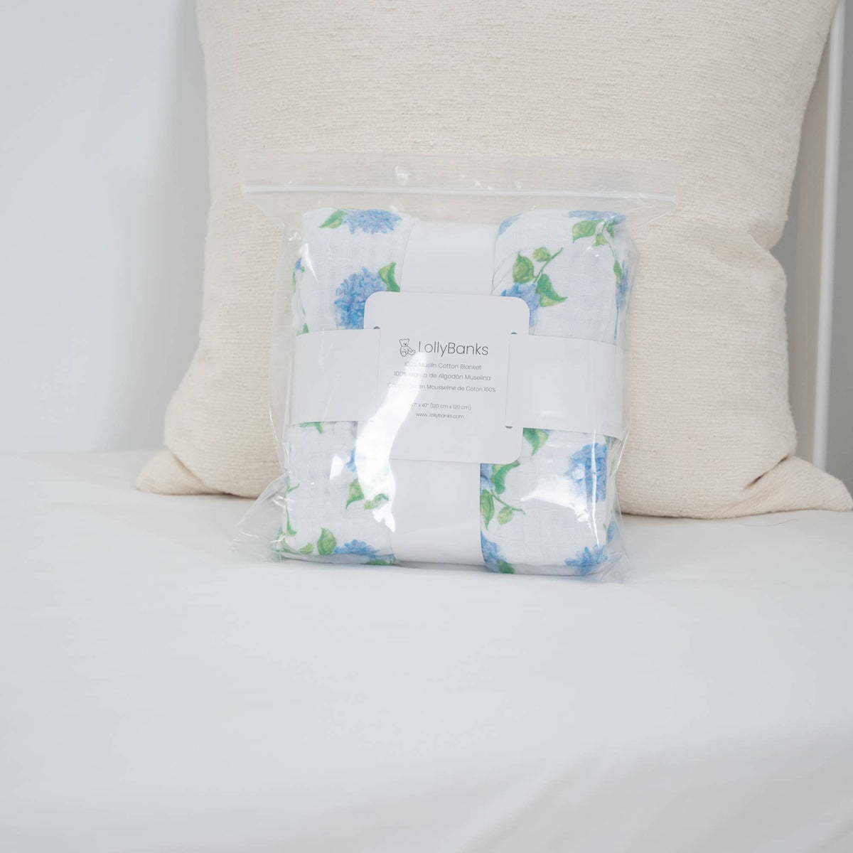 Hydrangea Muslin Quilt