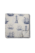 Harbor Voyage Muslin Blanket