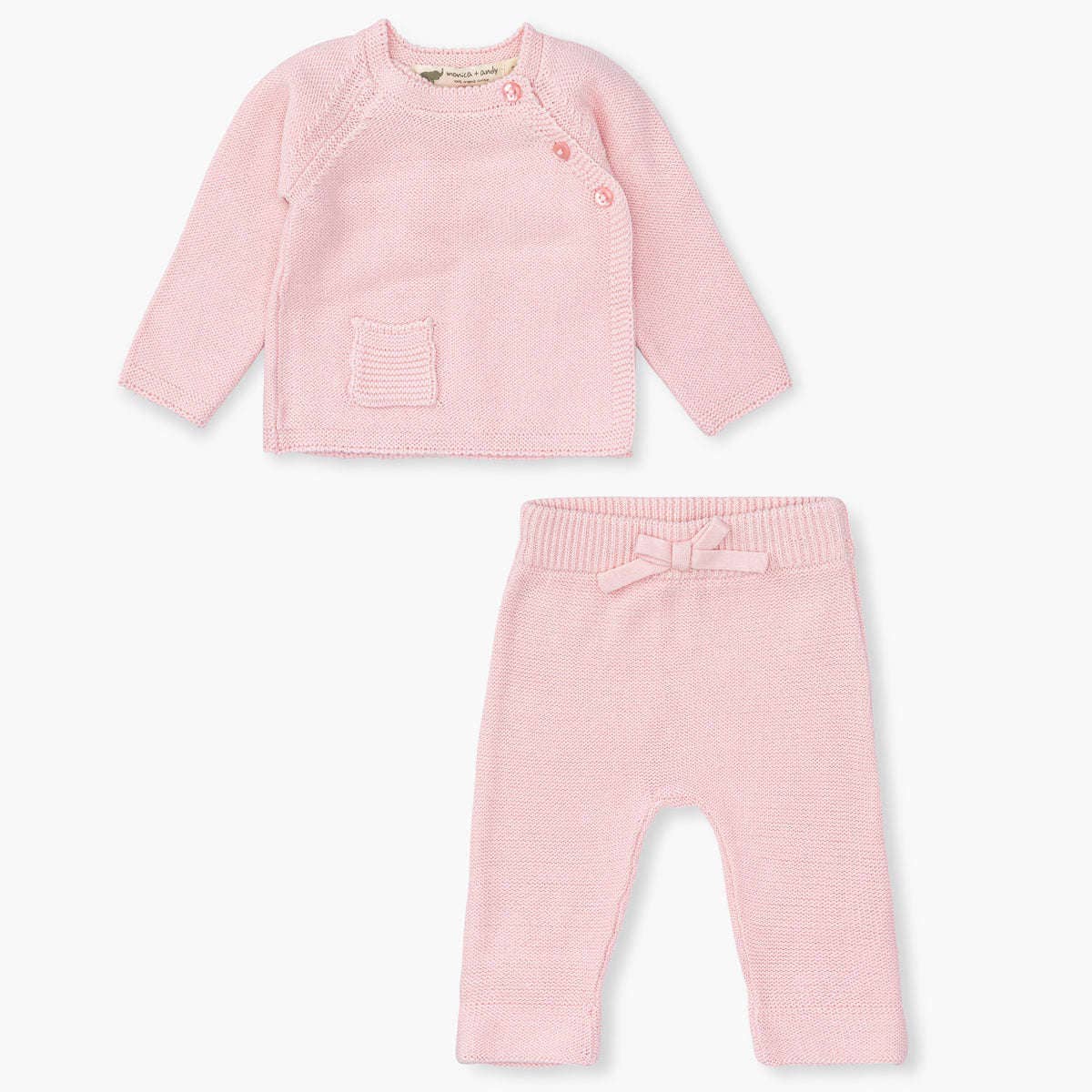 Little Darling Knit Top + Bottom