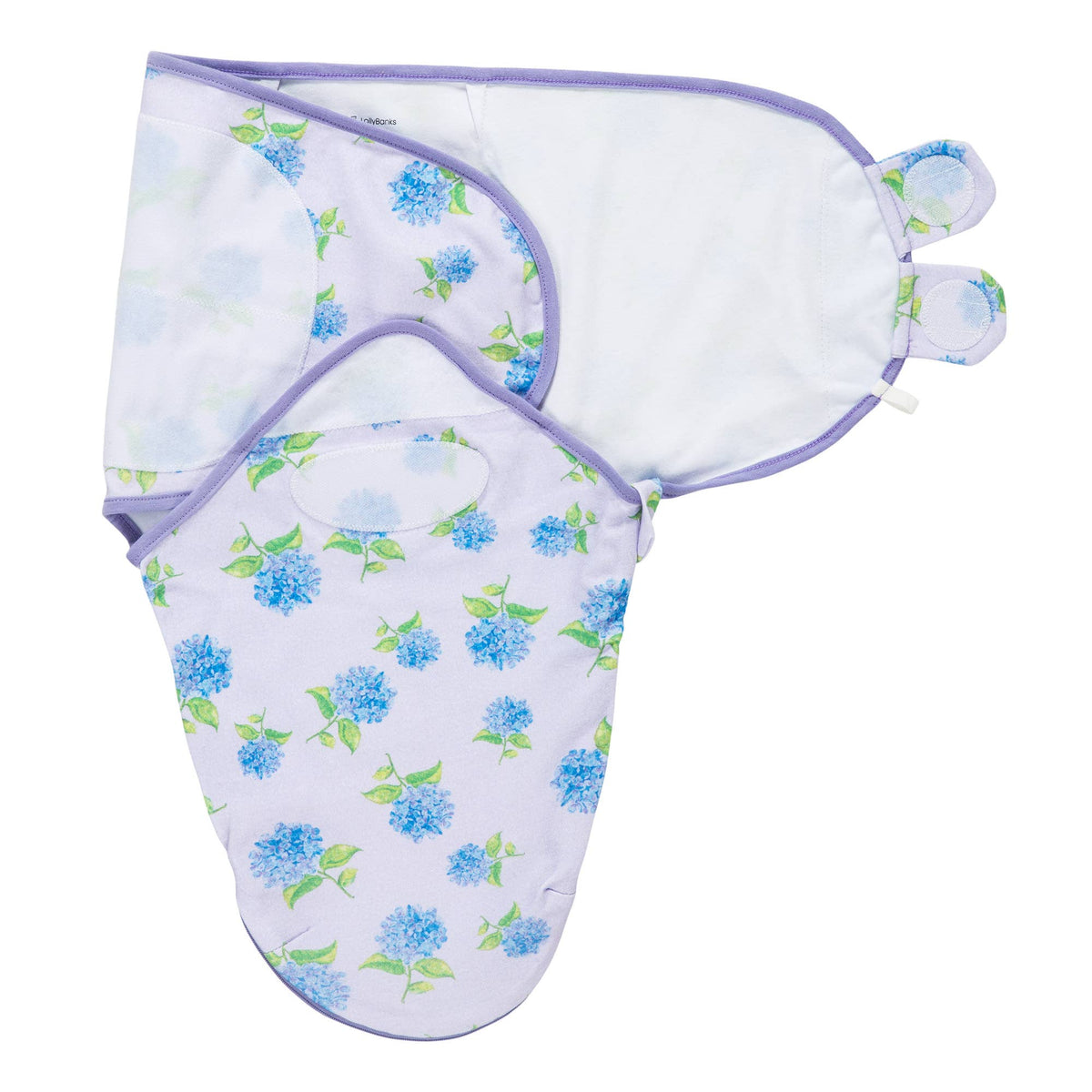 Hydrangea Organic Cotton Swaddle Sack