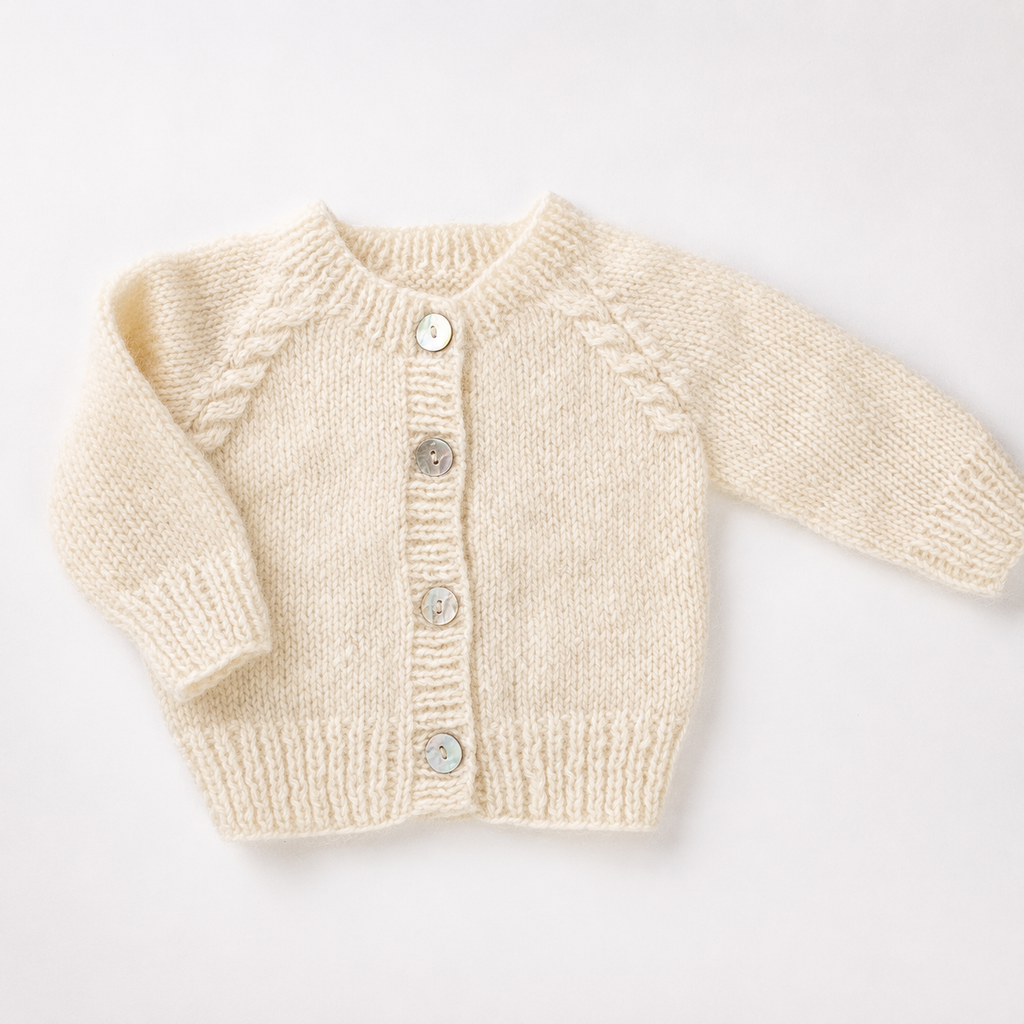 Angora Cardigan Sweater