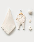 Knitted Newborn Baby Coming Home Outfit Layette Set