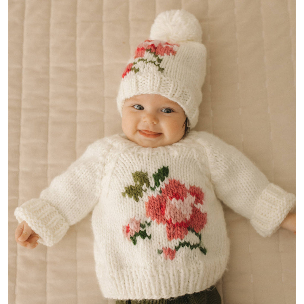 Rose Crew Neck Sweater