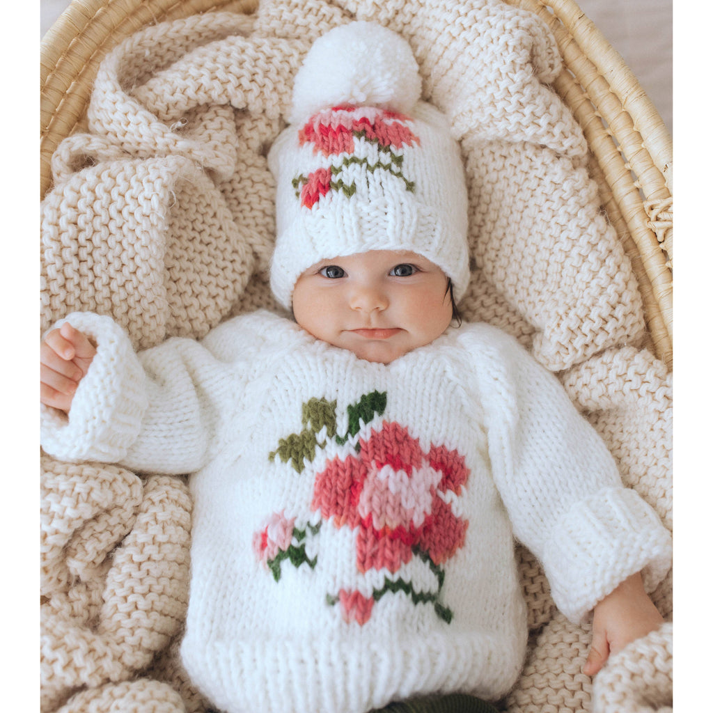 Rose Crew Neck Sweater