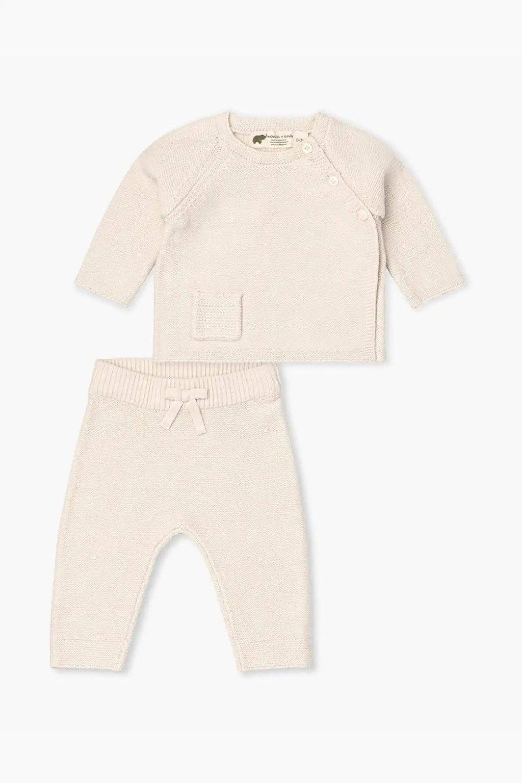 Little Darling Knit Top + Bottom