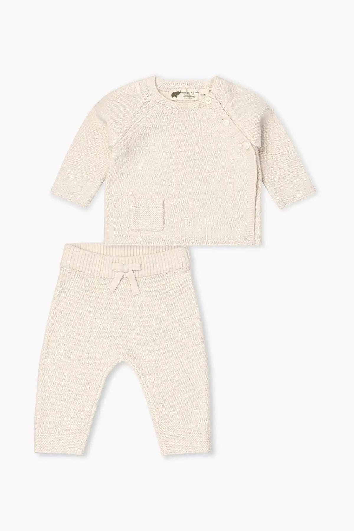 Little Darling Knit Top + Bottom