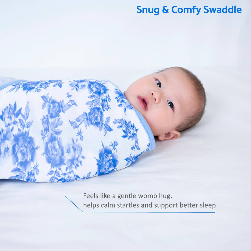 Peony for Your Thoughts — newborn swaddle sack