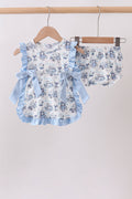 Harbor Village Ruffle Bloomer Set