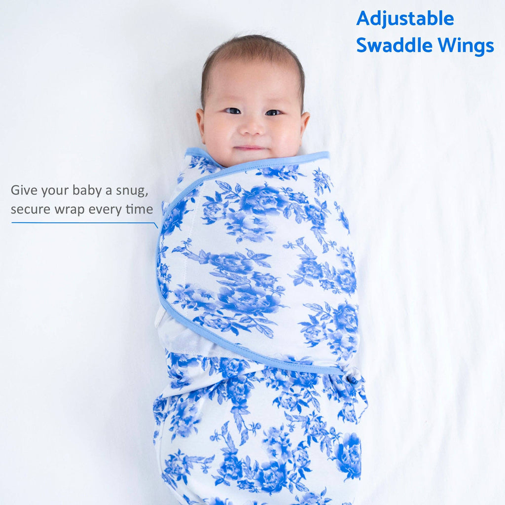 Peony for Your Thoughts — newborn swaddle sack