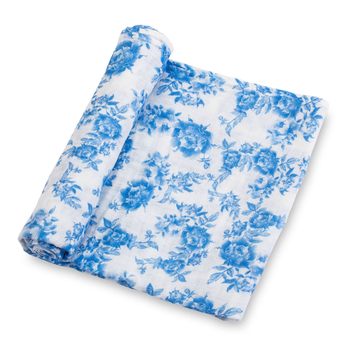 Peony for Your Thoughts Muslin Swaddle Blanket
