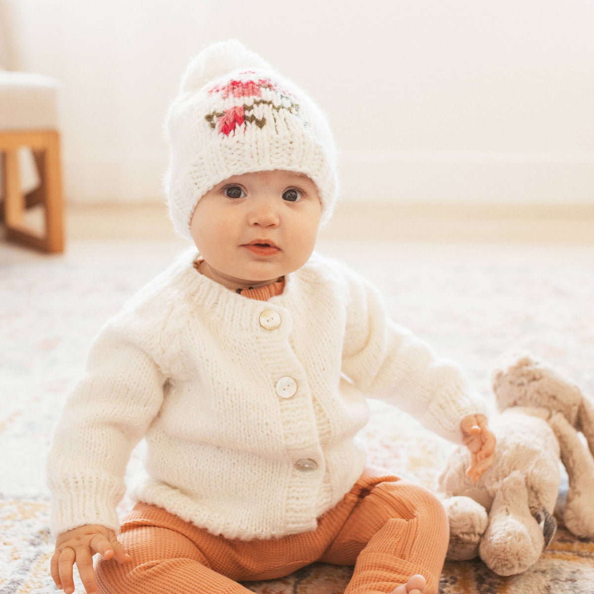 Angora Cardigan Sweater