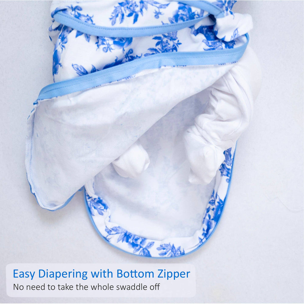 Peony for Your Thoughts — newborn swaddle sack