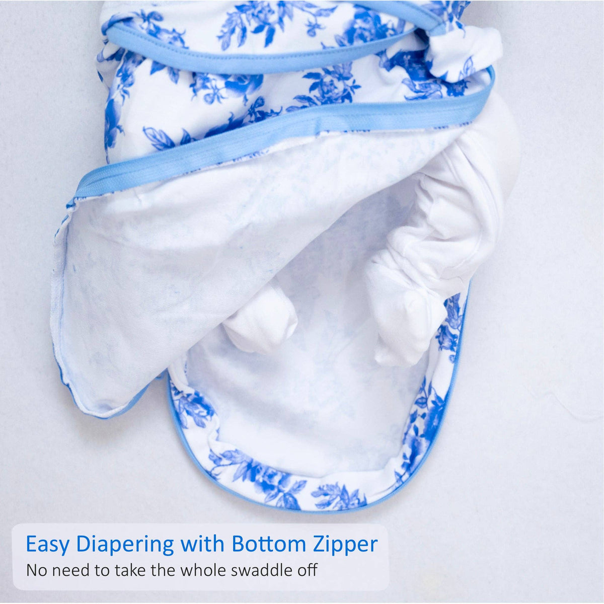 Peony for Your Thoughts — newborn swaddle sack
